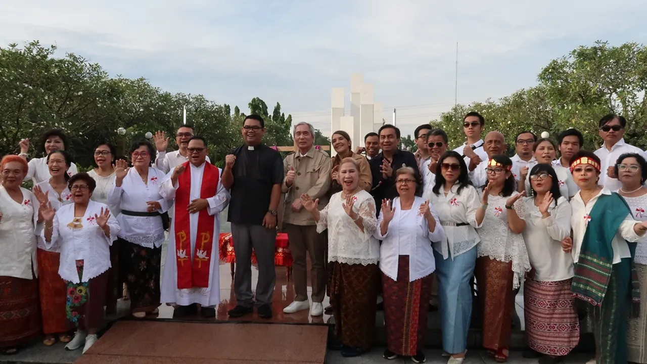 Makna Paskah Subuh di TMPN Kalibata, Warisan Spiritualitas dan Nasionalisme yang Terus Hidup