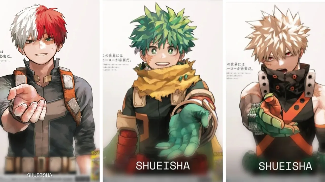 Mangaka 'MY HERO ACADEMIA Tampilkan Poster Spesial, Bentuk Perpisahan kepada Hero Utama Mangaka 'MY HERO ACADEMIA Tampilkan Poster Spesial, Bentuk Perpisahan kepada Hero Utama