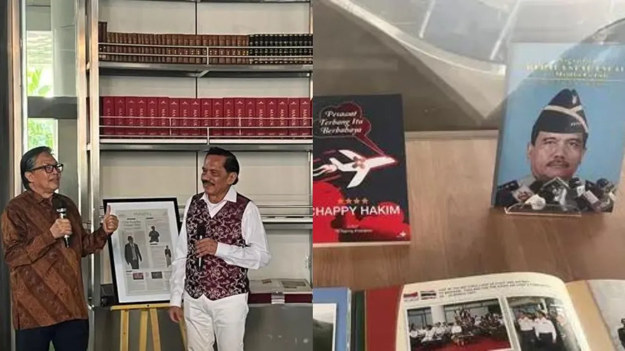 Mantan KSAU Chappy Hakim Pamerkan 50 Buku Karyanya: Saya Beruntung Menjadi Pilot AU