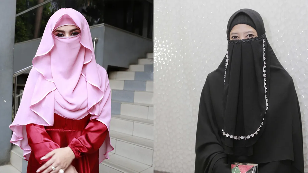 Mantap Mendalami Ajaran Agama, 6 Selebritis Cantik Ini Putuskan Memakai Cadar