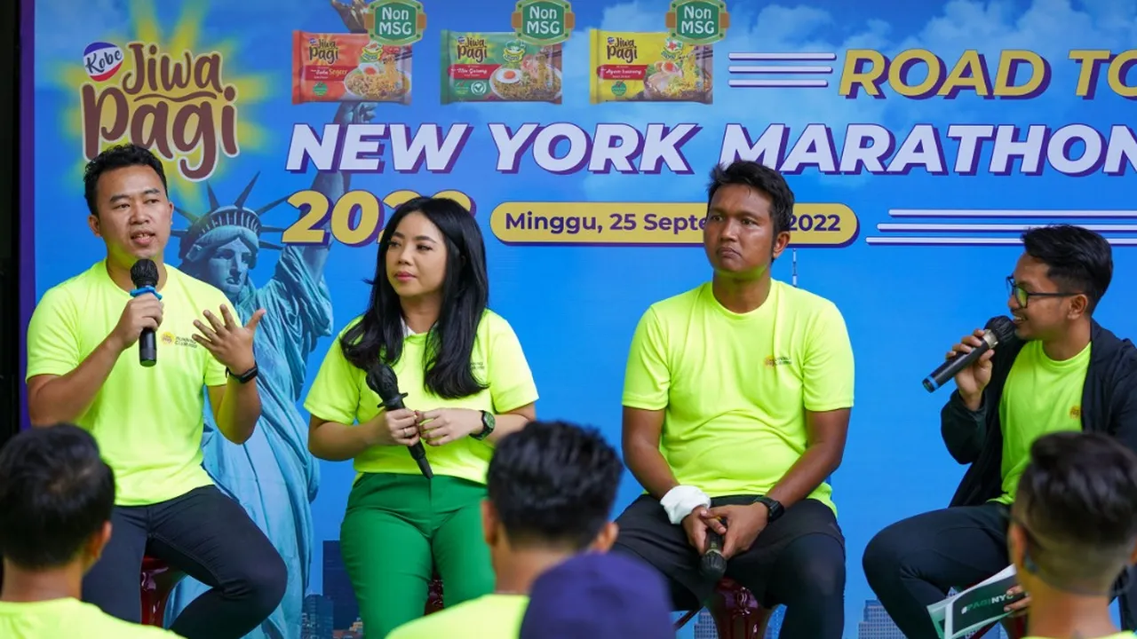 Marrisa Widiyanti & Dieyan Bernard Siap Bersaing di New York City Marathon 2022