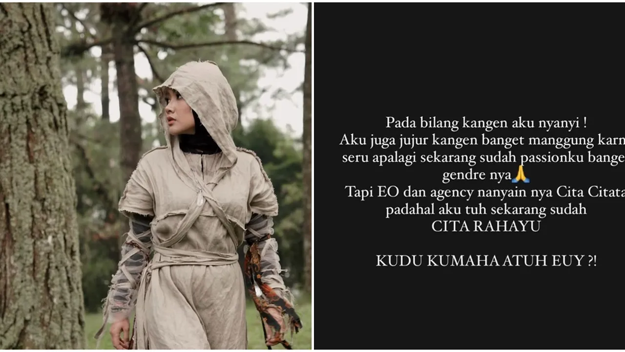 Masalah Identitas, Cita Rahayu Bingung Pilih Nama Panggung, EO Masih Cari 'Cita Citata'