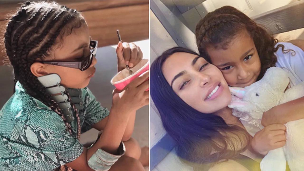 Masih 6 Tahun, North West Anak Kim Kardashian Berani Pakai Piercing Masih 6 Tahun, North West Anak Kim Kardashian Berani Pakai Piercing