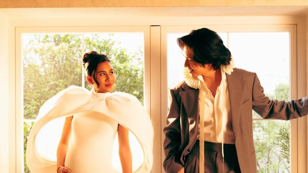 Maternity Shoot Terbaru Shenina Cinnamon dan Angga Yunanda, Tampil Elegan