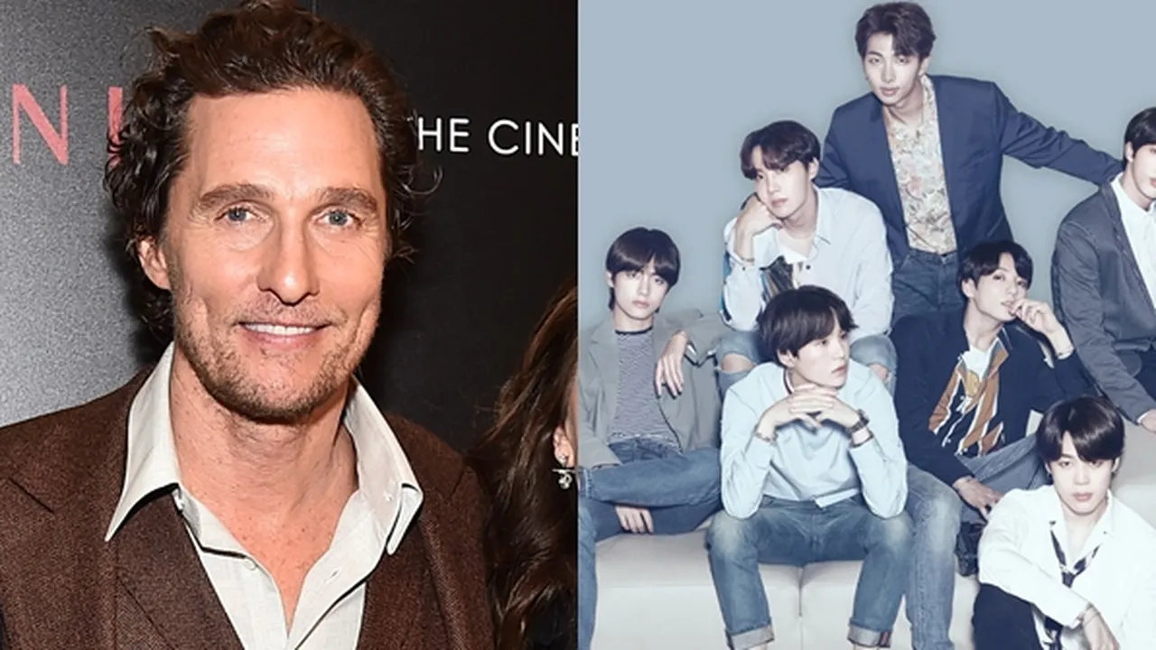 Matthew McConaughey Bercerita Pengalaman Nonton Konser BTS Bareng Keluarga