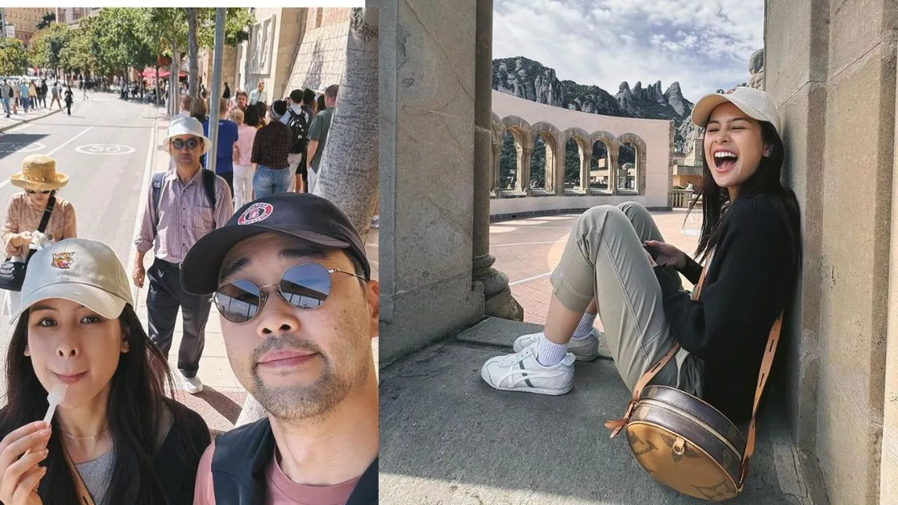 Maudy Ayunda Liburan Bareng Orang Tua Jesse Choi di Barcelona Maudy Ayunda Liburan Bareng Orang Tua Jesse Choi di Barcelona