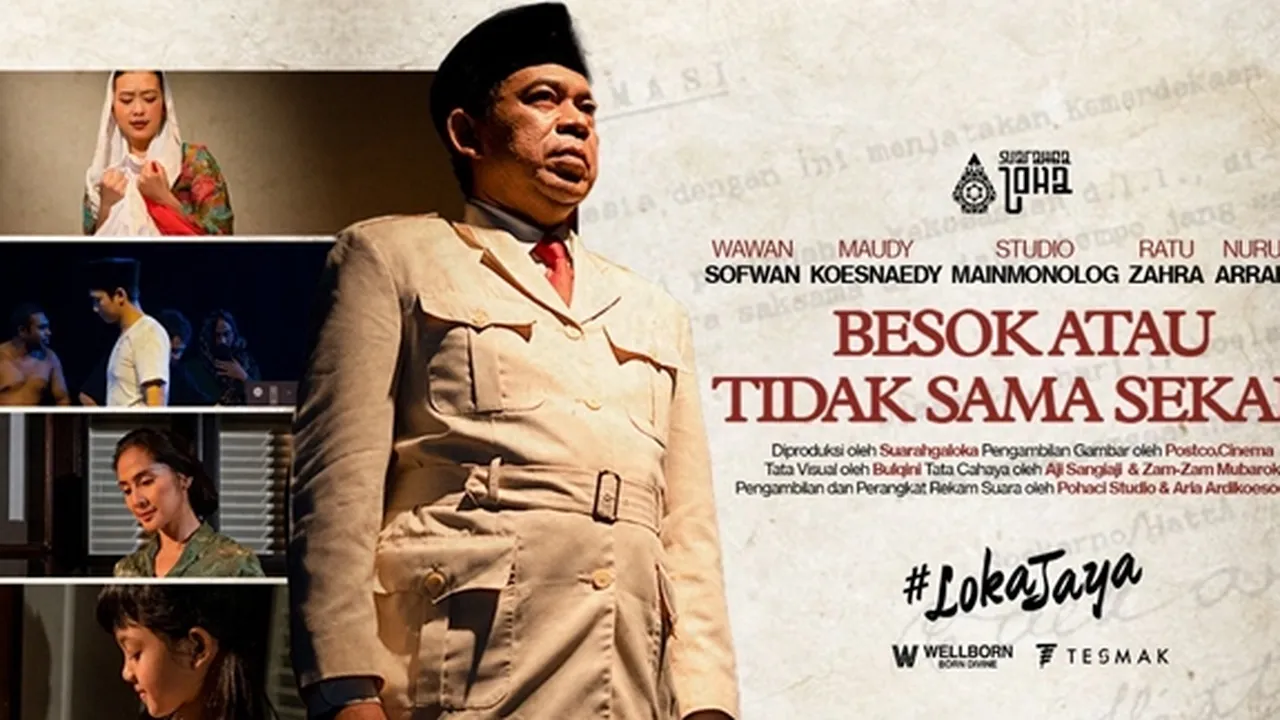 Maudy Koesnaedi Perankan Inggit dalam Pentas Monolog Bung Karno yang Digelar Suarahgaloka