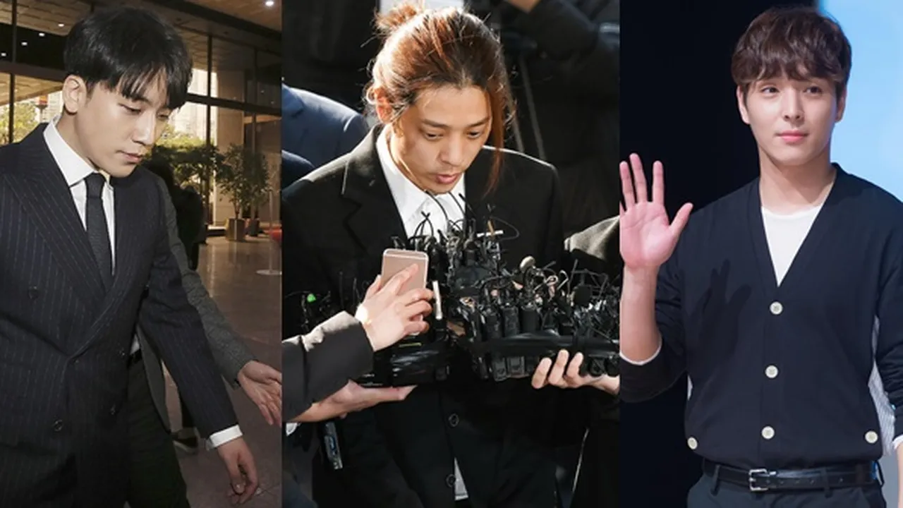 MBN Rilis Daftar 8 Member Grup Chat Seksual Seungri dan Jung Joon Young