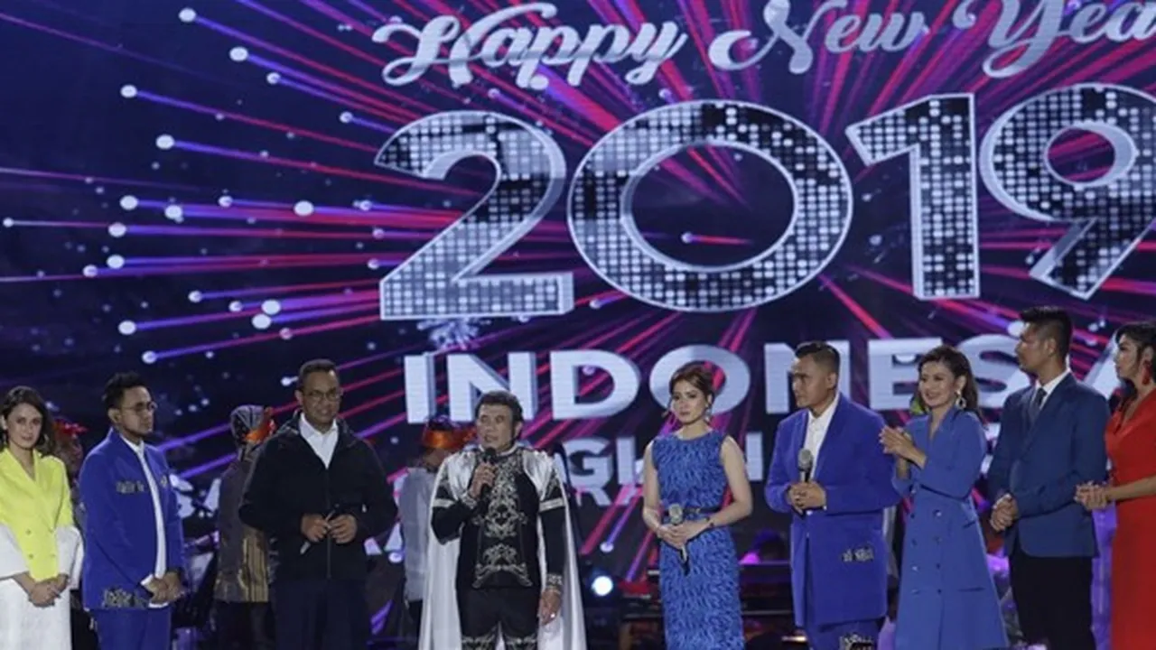Megah Bertabur Bintang, Kemeriahan 'Konser Happy New Year 2019' di Indosiar