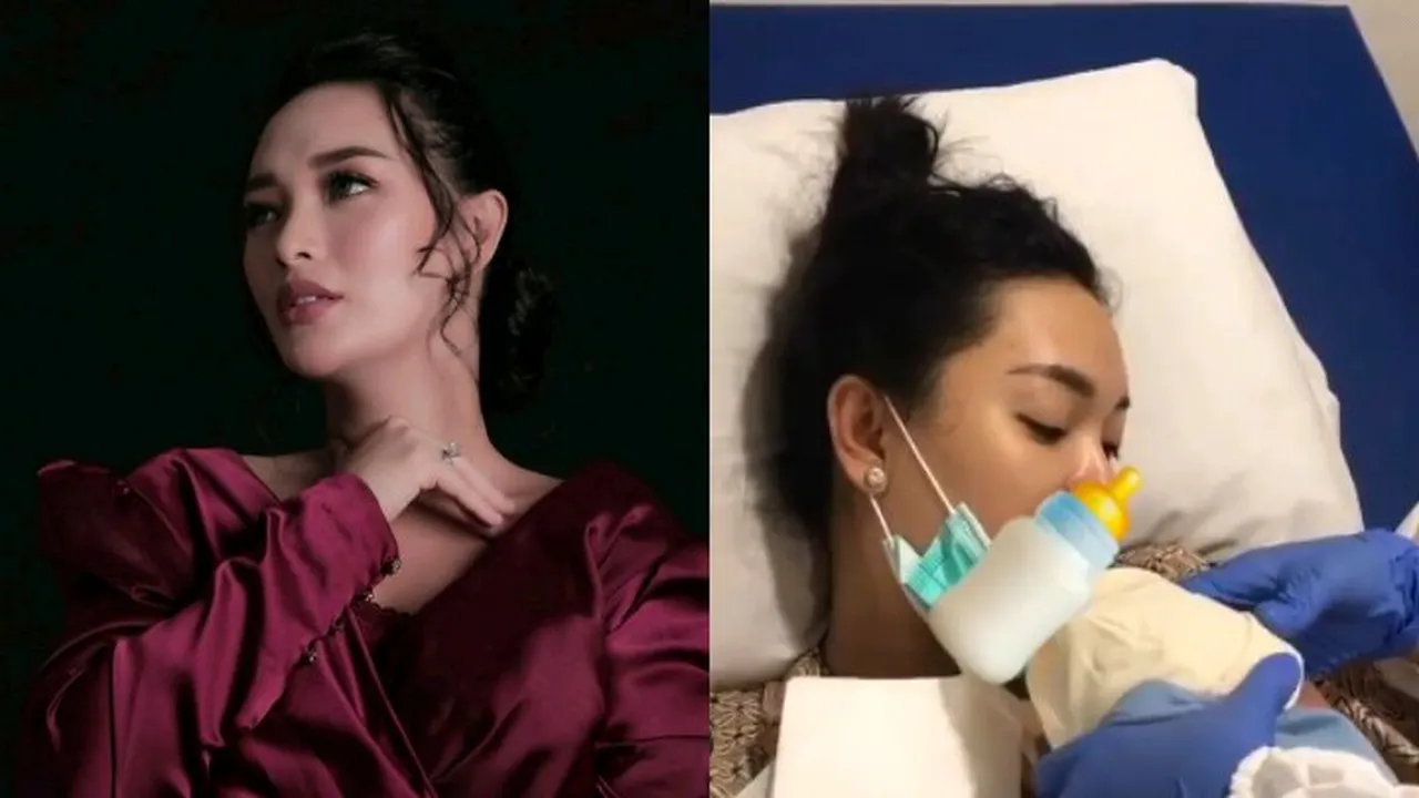 Melahirkan Anak Pertama Secara prematur, ini momen pertama Zaskia Gotik menyusui
