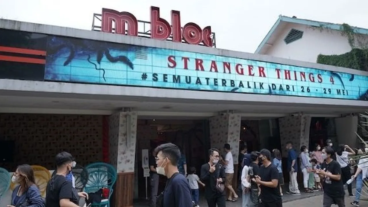 Melihat Keseruan Dunia Upside Down 'STRANGER THINGS' di M Bloc Space