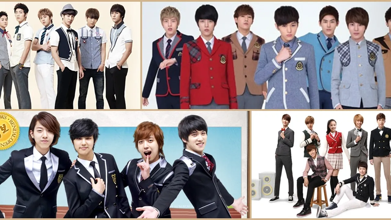 Memakai Seragam Sekolah, Idol-Idol K-Pop Ini Makin Keren Lho!