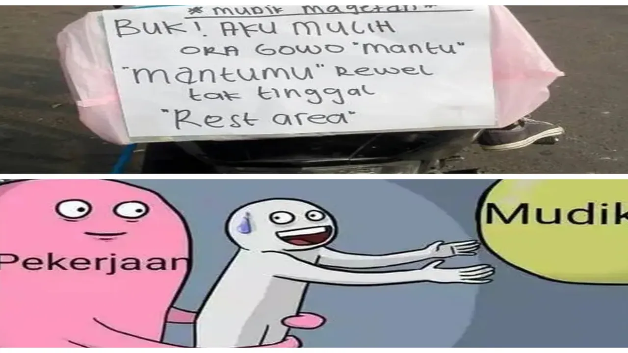 Meme Mudik Lebaran yang Bikin Ngakak, Pernah Ngalamin yang Mana?