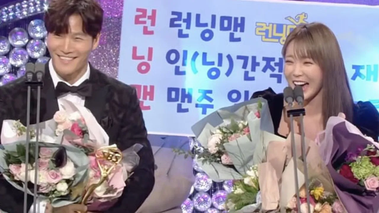 Menang Penghargaan Pasangan Terbaik, Kim Jong Kook Naksir Hong Jin Young?