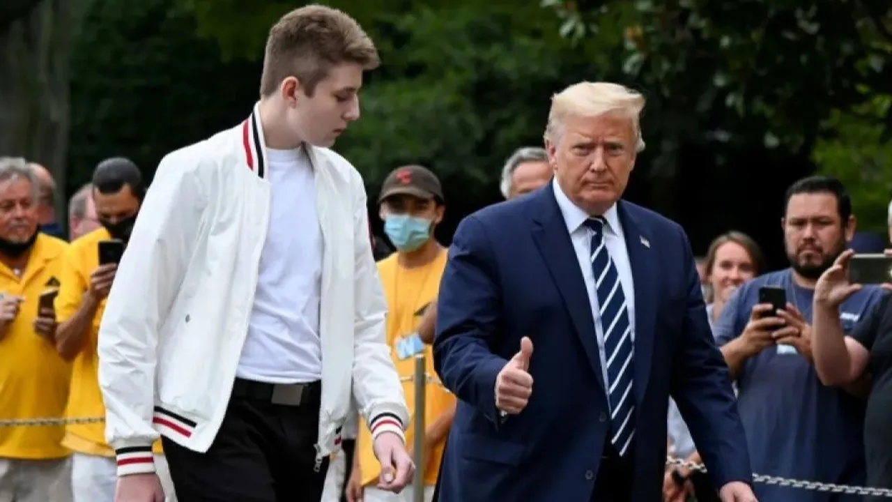 Mengenal Barron Trump, Anak Bungsu Donald Trump yang Ternyata Fasih Bahasa Slovenia