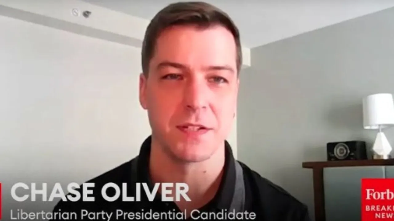 Mengenal Chase Oliver, Dikenal sebagai Aktivis Libertarian Paling Berpengaruh di Amerika Serikat