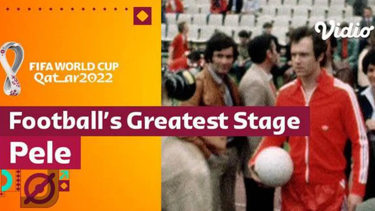 Mengenang Kehebatan Sang Legenda Sepak Bola Pele Lewat Video 'Football Greatest Stage' Persembahan Vidio.com