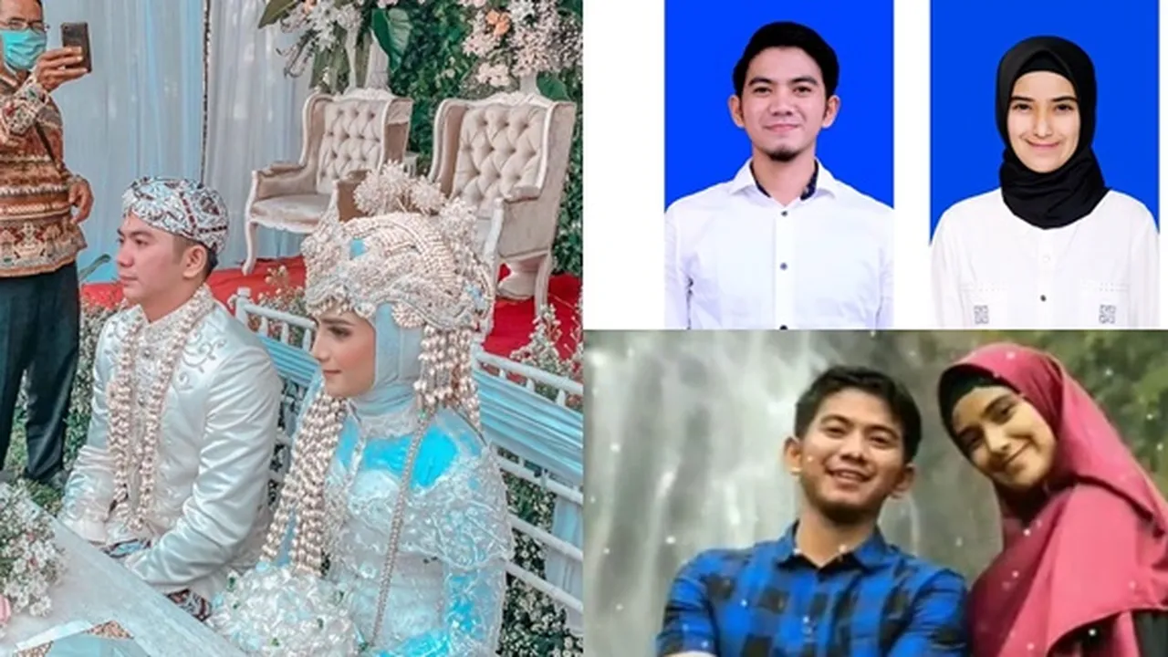 Menikah Lewat Prosesi Taaruf, Ini 7 Potret Perjalanan Cinta Rizki DA dan Nadya