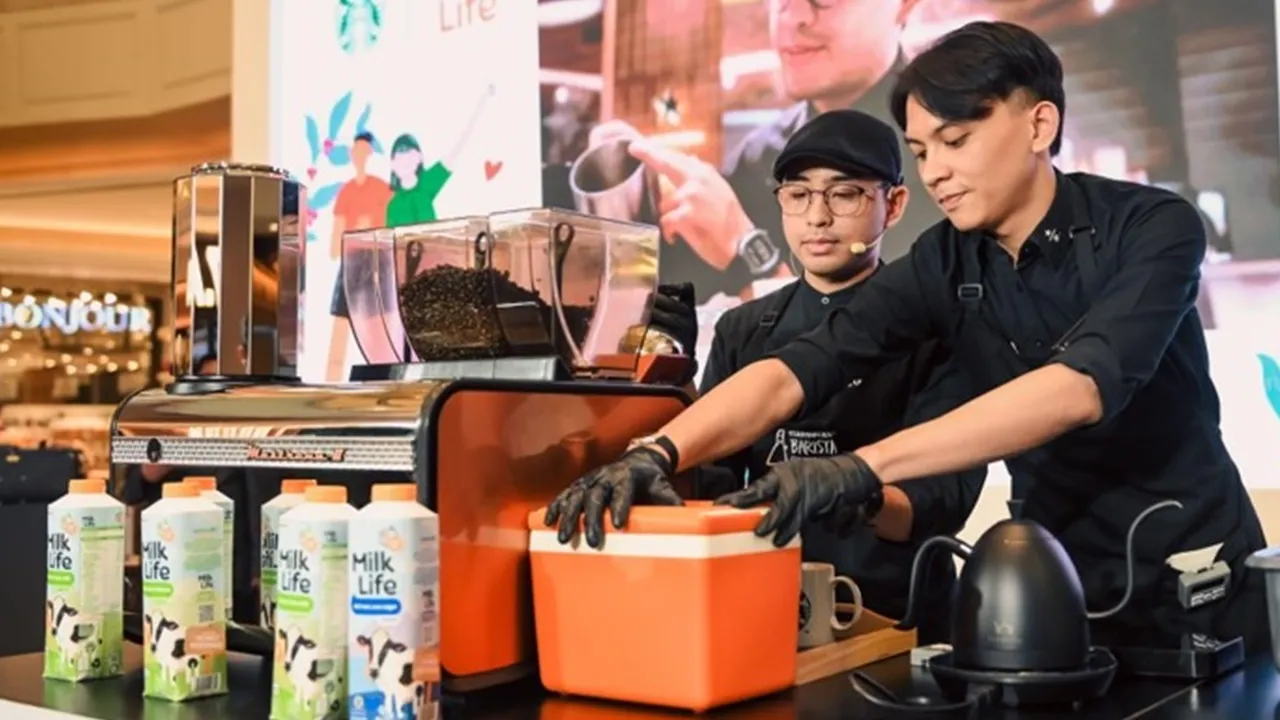 Menikmati Karya Seni Barista dalam Meracik Kopi Susu Bebas Laktosa Bersama MilkLife