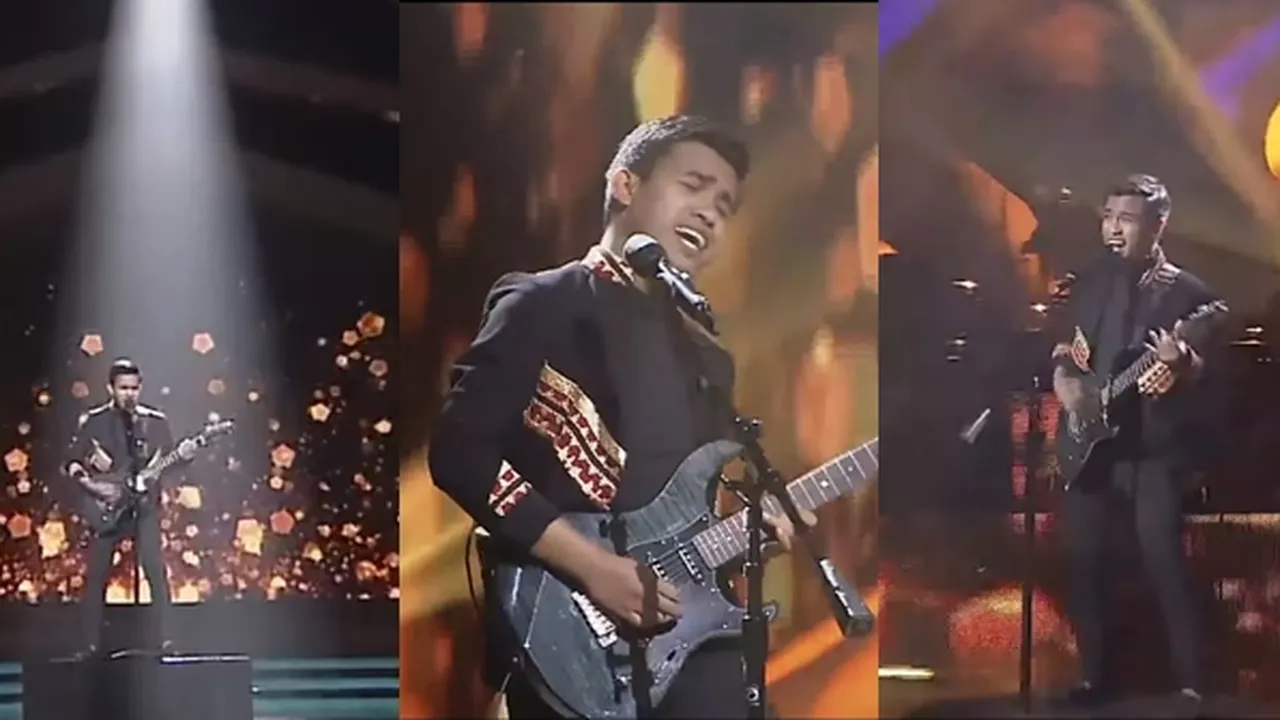 Menyihir Penonton dengan Lagu 'Aku Pergi', Fildan DA Pamer Keahlian Main Gitar