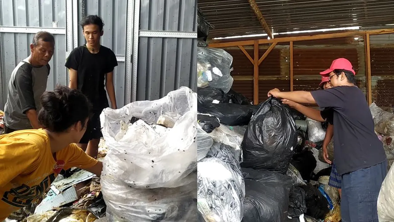 Meraih Mutiara Hidup Dari PKL Di Tempat Mengais Sampah Bripka (Pur) Seladi, Nicolas Jasen: Biar Dapat Pengalaman Hidup