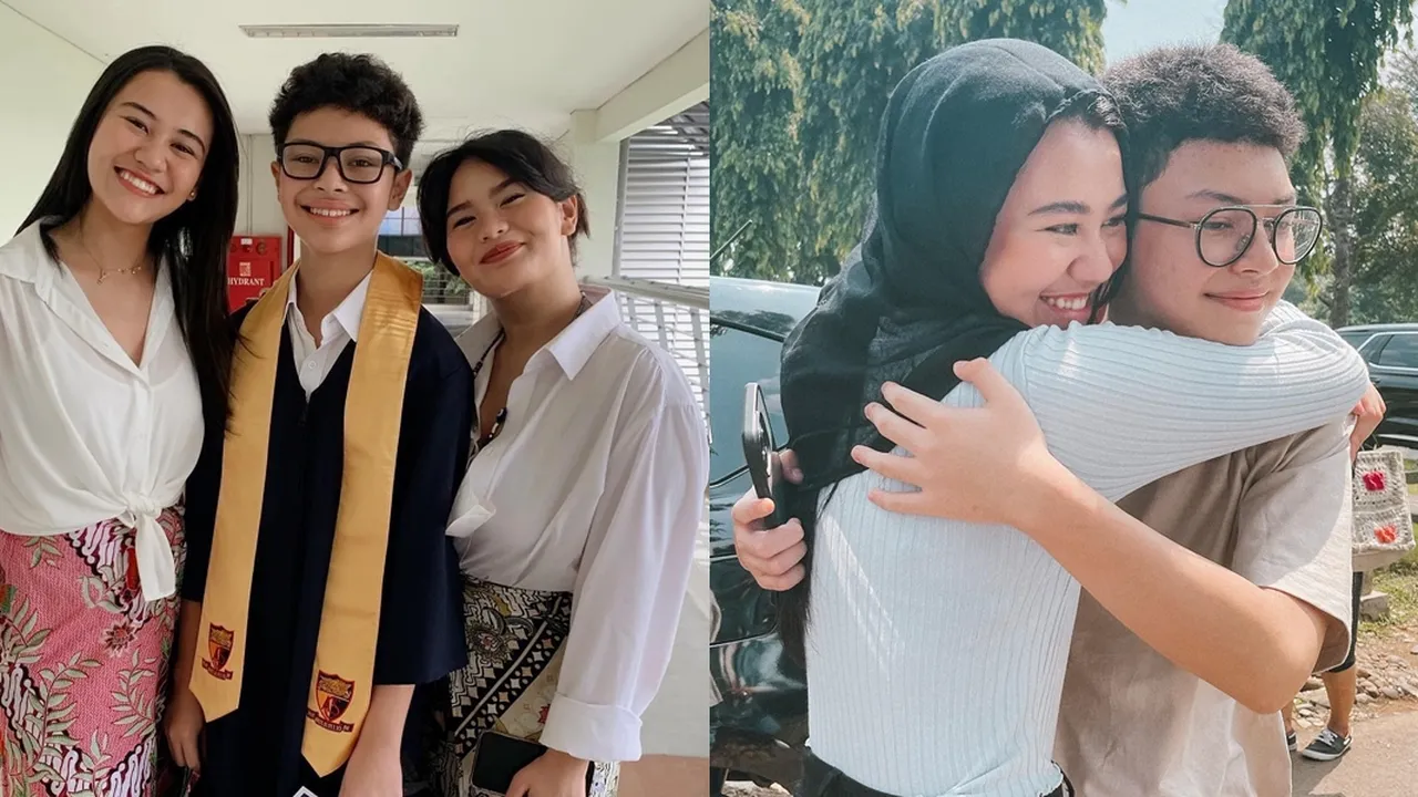 Meski Beda Ibu, 7 Potret Zahwa dan Aaliyah Massaid Bareng Keanu Massaid - Kebersamaan Tuai Pujian