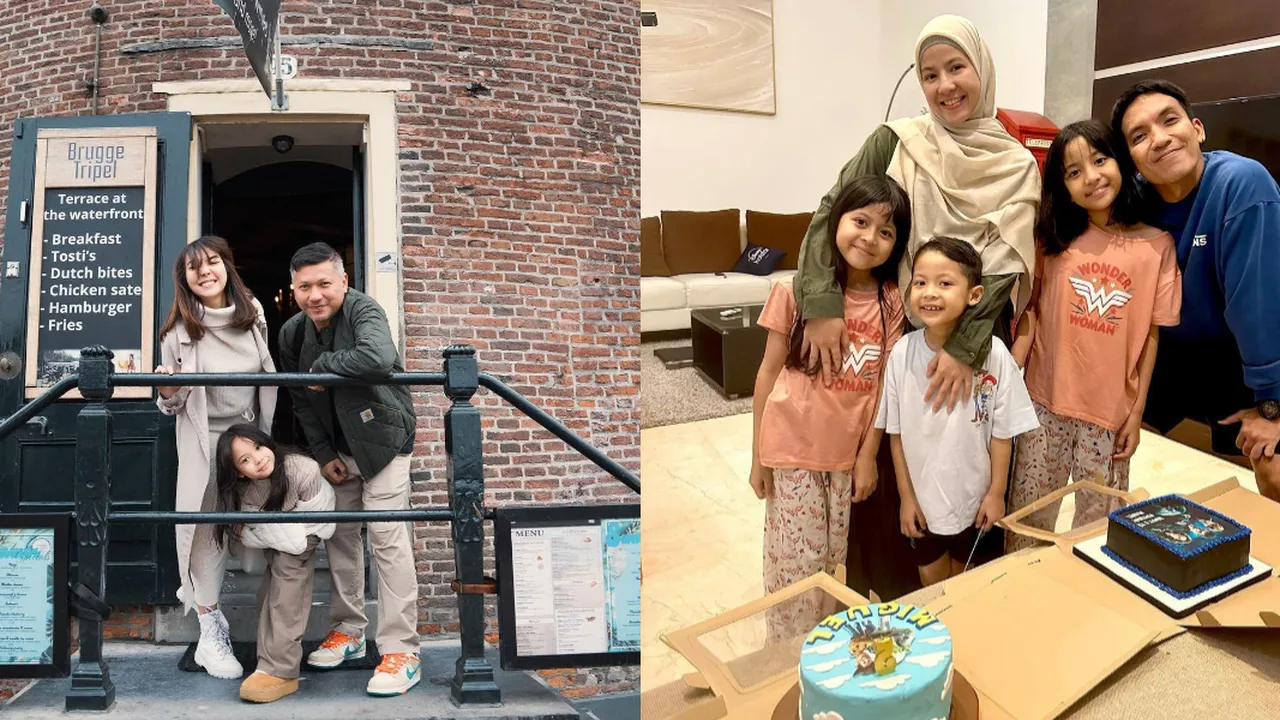 Meski Bercerai, Deretan Artis Ini Tetap Kompak Demi Anak