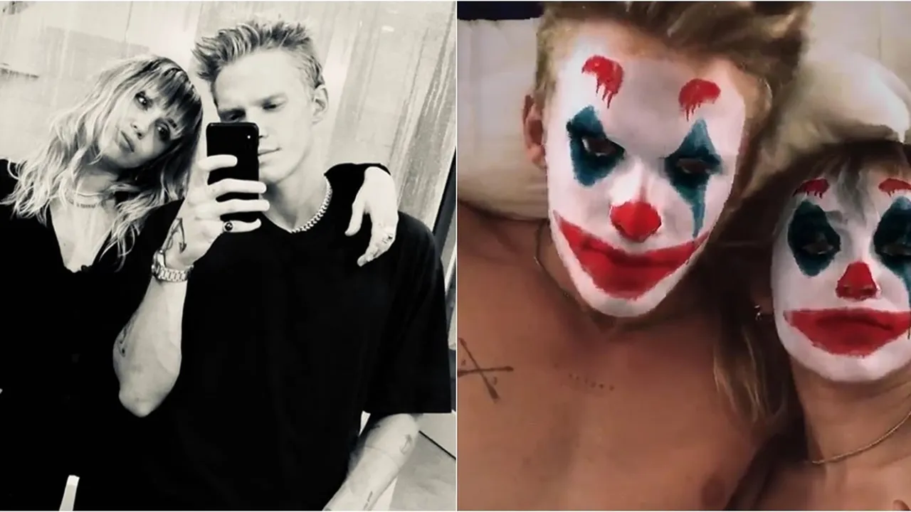 Miley Cyrus dan Cody Simpson Pamer Kemesraan, Ciuman Hot Pakai Filter Joker