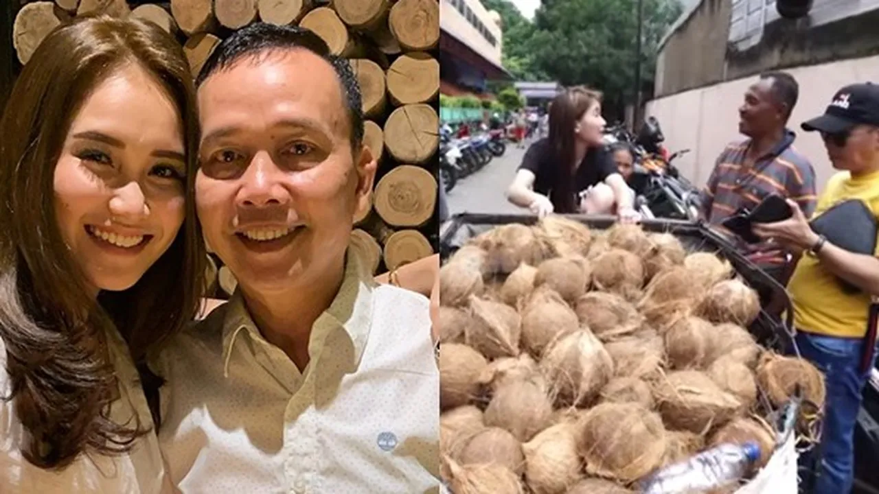 Minta Ayah Rozak Bagi Rezeki ke Bakul Kelapa, Ayu Ting Ting: Lama Banget Duit Segini Doang