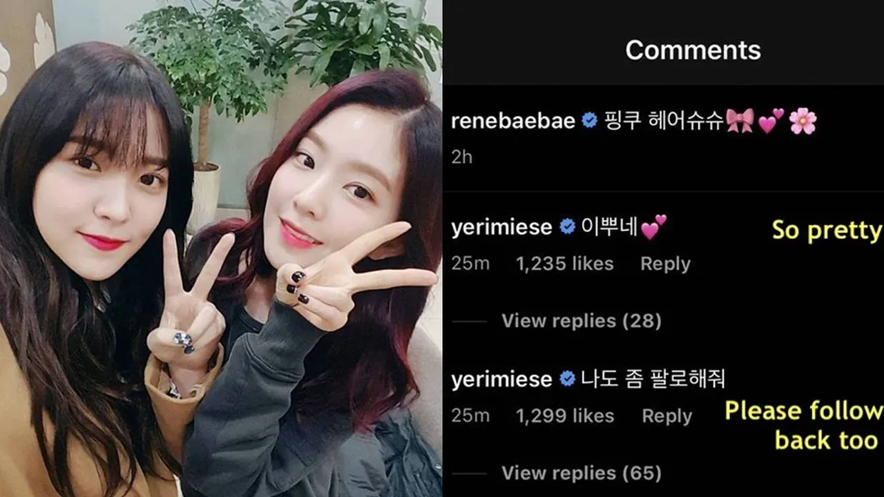 Minta 'Follback' Irene Red Velvet, Yeri Jadi Perbincangan Hangat Netizen