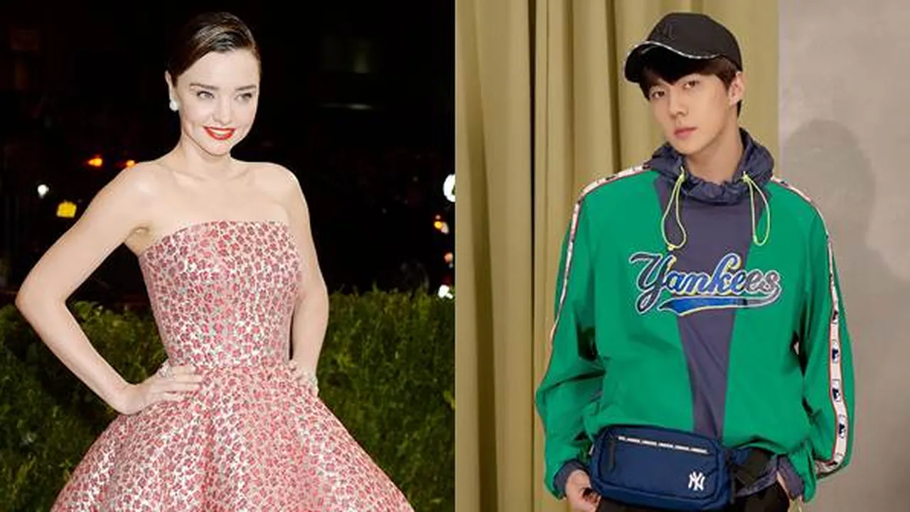 Miranda Kerr Kenang Hadiah Dari Sehun EXO dan Tanya Kabar, Kangen?