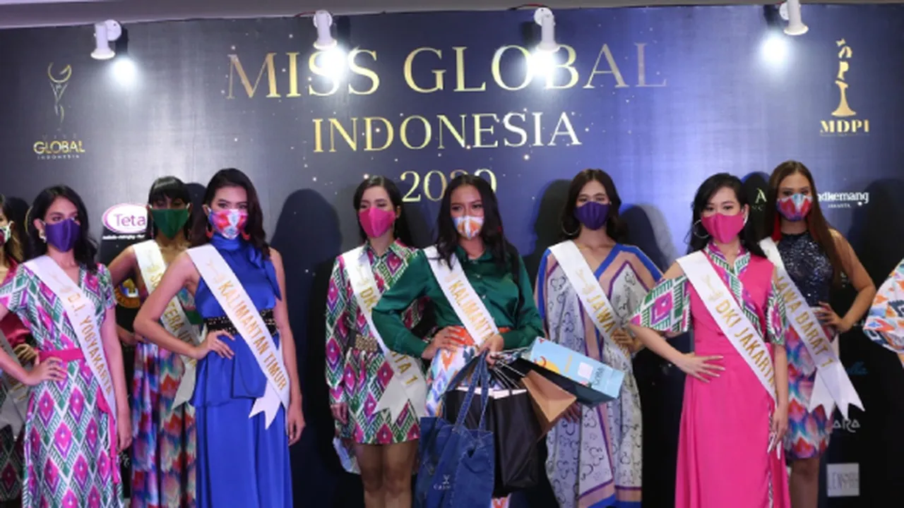 Miss Global Indonesia 2020 Tetap Berlangsung, Protokol Kesehatan Super Ketat Miss Global Indonesia 2020 Tetap Berlangsung, Protokol Kesehatan Super Ketat