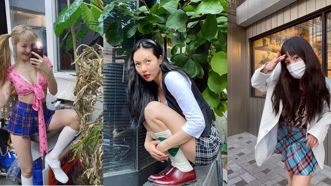 Mix And Match Mini Skirt Ala HyunA, Bikin Tampilanmu Jadi Unik Dan Berbeda!