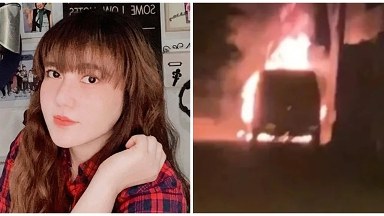 Mobil Mewah Via Vallen Dibakar Orang Tak Dikenal, Api Hampir Menyambar Rumah Pribadi