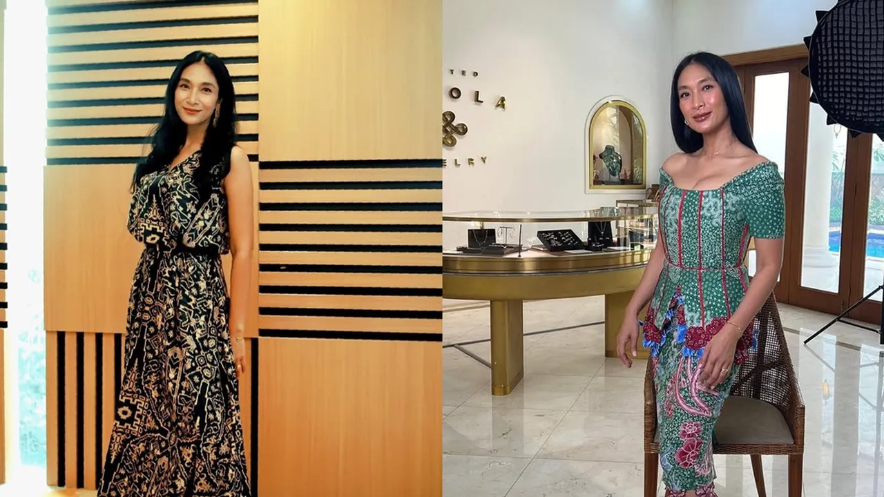 Model Batik Casual Hingga Resmi Ala Happy Salma, Bikin Tampilan Simple Tapi Memukau Model Batik Casual Hingga Resmi Ala Happy Salma, Bikin Tampilan Simple Tapi Memukau