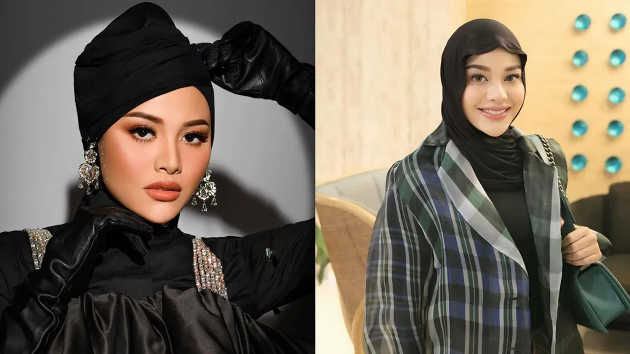 Model Hijab Aurel Hermansyah yang Bikin Penampilan Lebaran 2025 Makin Elegan