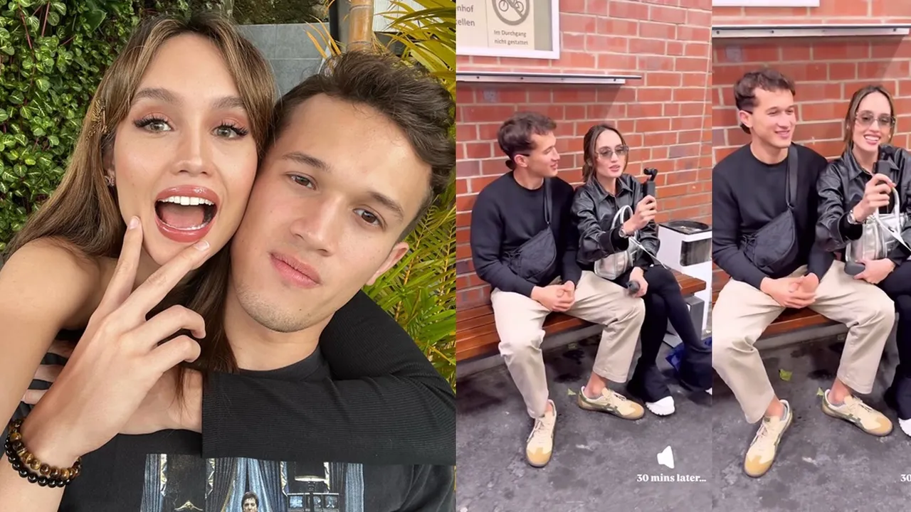 Momen Cinta Laura dan Arya Vasco Nyanyi Lagu Ayu Ting Ting 'Sambalado', Bikin Ngakak dengan Aksennya