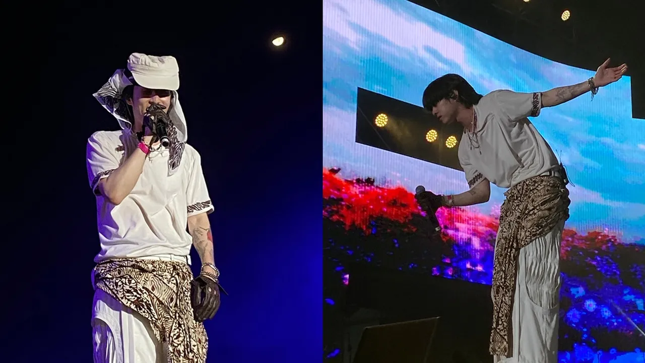 Momen eaJ Park Pukau Prambanan Jazz 2055, Bawakan Lagu Baru hingga Kenakan Batik Unik