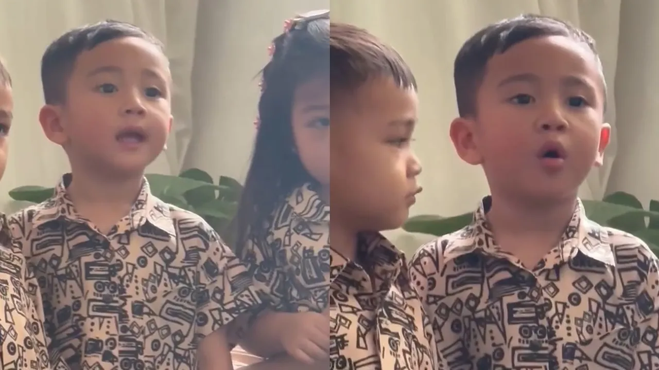 Momen Gemas Rayyanza saat Nyanyi Bareng Teman Sekelas ini Bikin Gemas Momen Gemas Rayyanza saat Nyanyi Bareng Teman Sekelas ini Bikin Gemas
