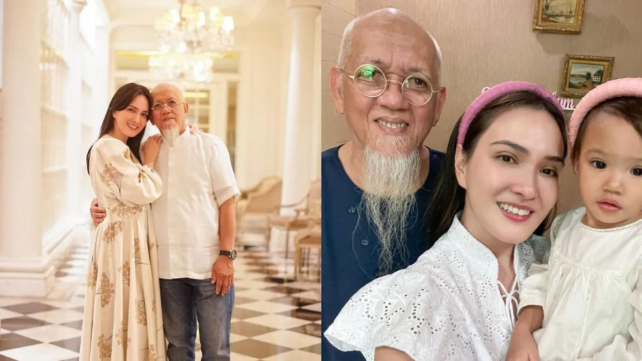 Momen Hangat Shandy Aulia bersama Sang Ayah yang Beda Keyakinan, Didoakan Segera Login