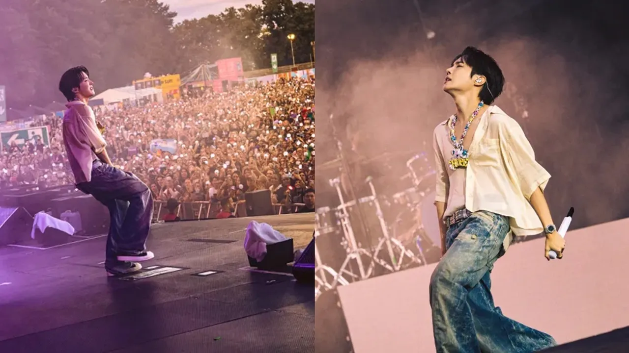 Momen J-Hope di Balik Panggung Festival Lollapalooza Berlin 2025
