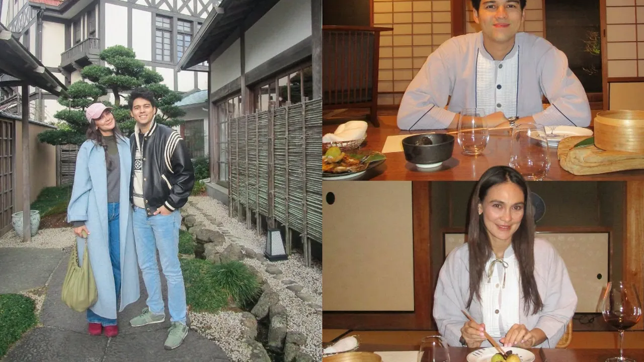 Momen Luna Maya dan Maxime Bouttier Liburan di Jepang, Disebut Makin Mirip