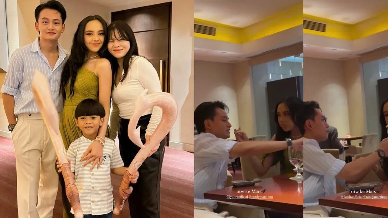 Momen Lyodra dan Randy Martin Saling Suap-suapan, Gemas - Kabar Pacaran Semakin Kencang