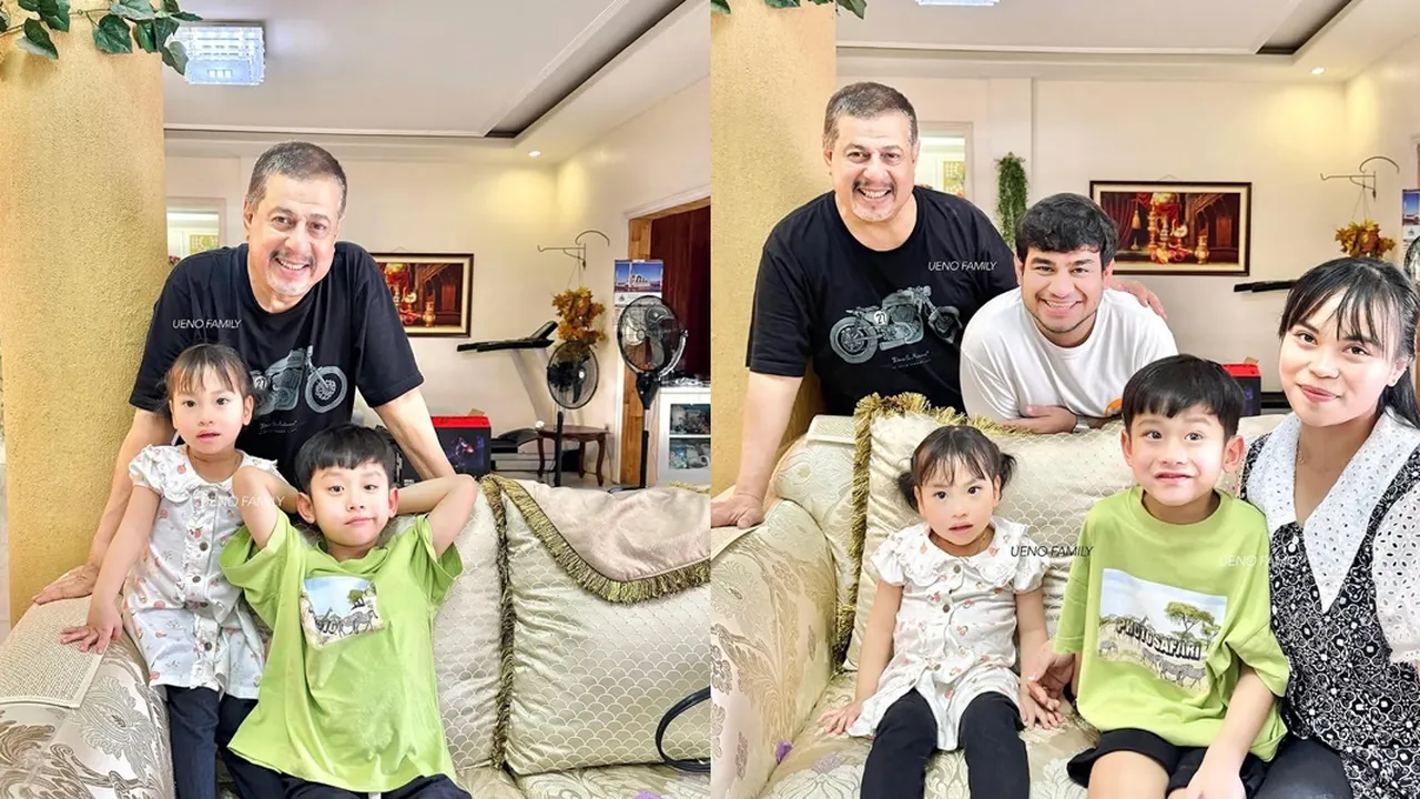 Momen Mama Mega Menangis Akhirnya Bisa Bertemu Pak Muh, Ingin Ritsuki dan Natsuki Punya Kakek Momen Mama Mega Menangis Akhirnya Bisa Bertemu Pak Muh, Ingin Ritsuki dan Natsuki Punya Kakek