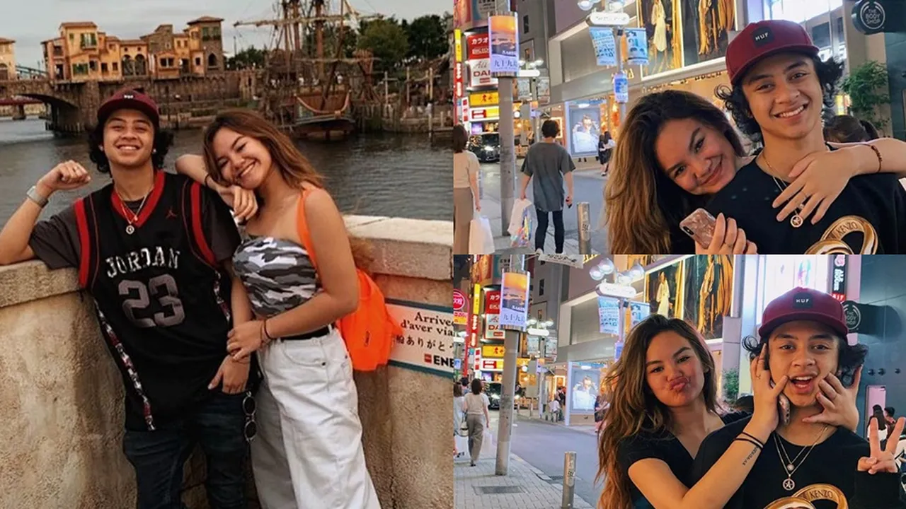 Momen Manis Liburan Bastian Steel dan Shafa Harris di Jepang, Kompak Abis!