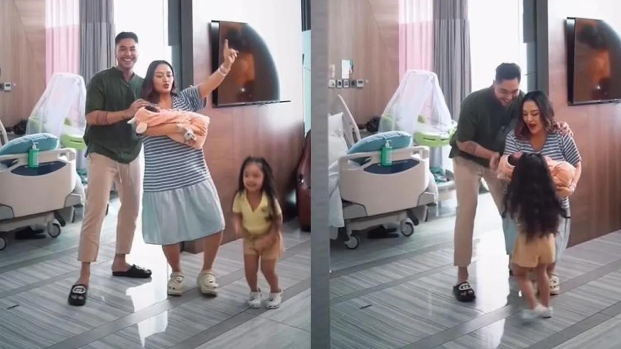 Momen Perdana Siti Badriah Bagikan Kebersamaan Bareng Krisjiana dan 2 Anak, Seru-seruan Joget Bareng