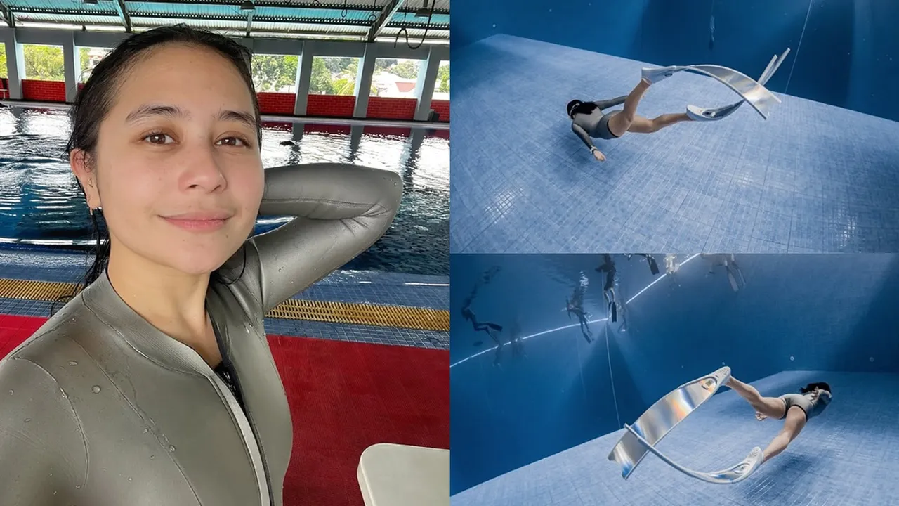Momen Prilly Latuconsina Jalani Training Deep Diving, Ungkap Latihan Intens hingga Bisa Jadi Atlet Momen Prilly Latuconsina Jalani Training Deep Diving, Ungkap Latihan Intens hingga Bisa Jadi Atlet