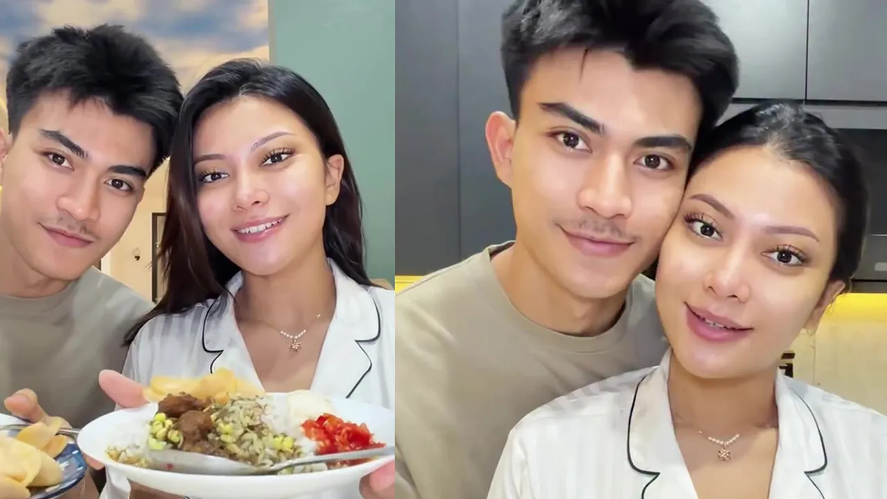 Momen Sahur Hanum Mega dan Suami, Tetap Mesra di Bulan Penuh Berkah Momen Sahur Hanum Mega dan Suami, Tetap Mesra di Bulan Penuh Berkah