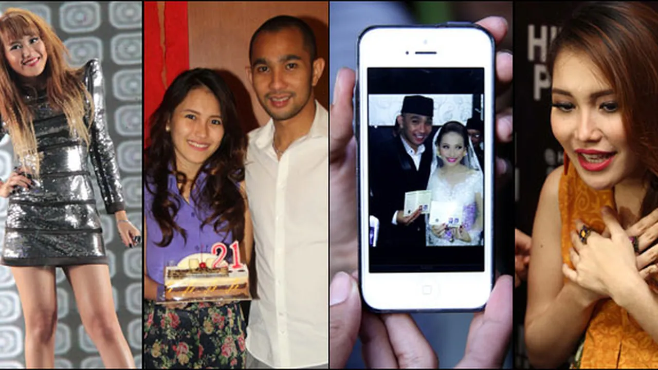 Momen Transformasi Ayu Ting Ting Sepanjang Tahun 2013