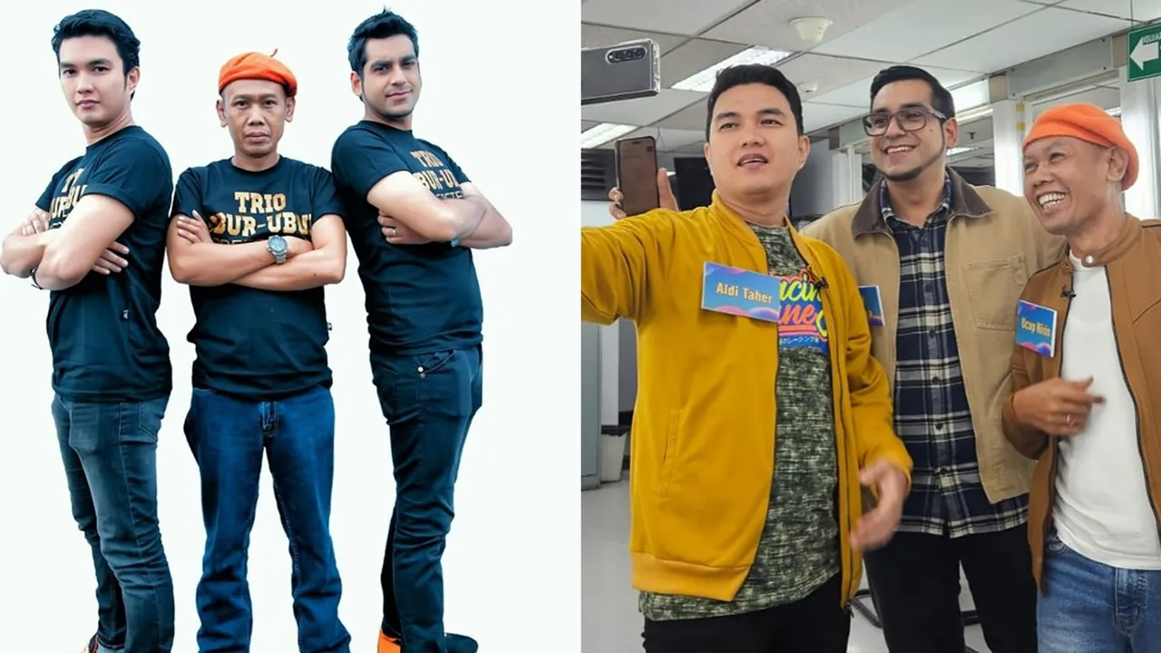 Momen Trio Ubur-Ubur Reuni di Program Gaspol Bareng Raffi Ahmad